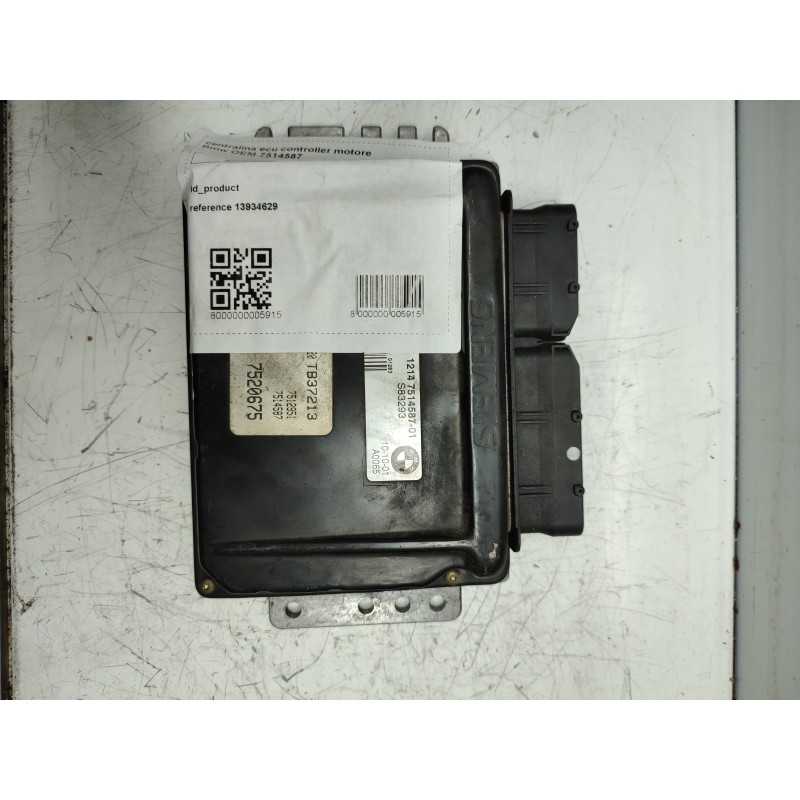 7520675 CENTRALINA MOTORE MINI ONE R50 R52 1.6 SIEMENS S105961001 1214 7514587-01