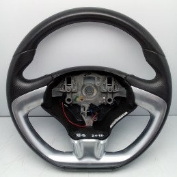 VOLANTE STERZO IN PELLE NERA CON MODANATURA ARGENTO CITROEN C3 PICASSO(0915) 2009-15 3064240