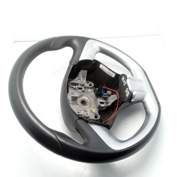 VOLANTE STERZO IN PELLE NERA CON MODANATURA ARGENTO CITROEN C3 PICASSO(0915) 2009-15 3064240