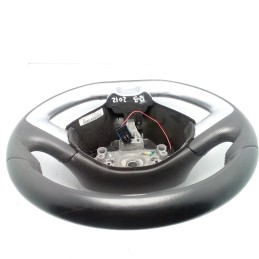 VOLANTE STERZO IN PELLE NERA CON MODANATURA ARGENTO CITROEN C3 PICASSO(0915) 2009-15 3064240