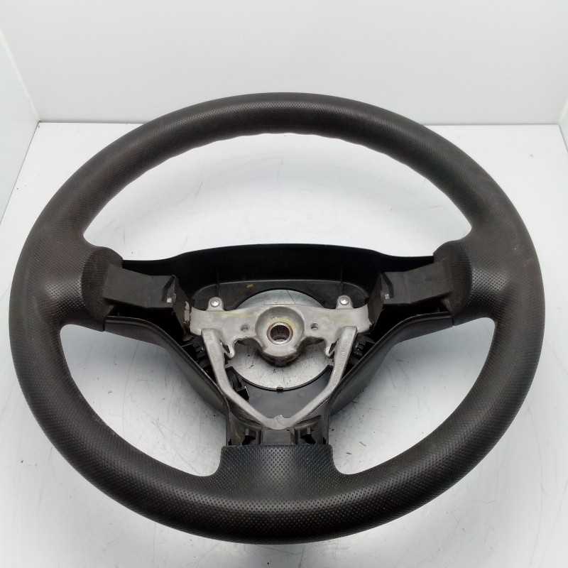GS120-01840 VOLANTE STERZO IN PELLE NERA PEUGEOT 107 CITROEN C1 TOYOTA AYGO 2005-14