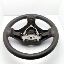 GS120-01840 VOLANTE STERZO IN PELLE NERA PEUGEOT 107 CITROEN C1 TOYOTA AYGO 2005-14 