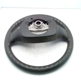 GS120-01840 VOLANTE STERZO IN PELLE NERA PEUGEOT 107 CITROEN C1 TOYOTA AYGO 2005-14 