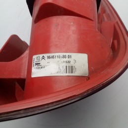 964611698001 STOP FANALE FARI PROIETTORE LUCI POSTERIORE SINISTRO PEUGEOT 1007 2005 VALEO 6 PIN