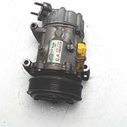 9655191680 Compressore aria condizionata clima A/C Peugeot 1007 Citroen C3 1.4hdi 2004-11 2PIN