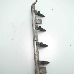 9D280-9H487 Tubo flauto iniezione 4xiniettori verdi 98mf-bb9f593 Ford Fiesta focus fusion 1.3 benzina