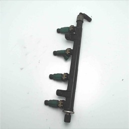 0280151057 Tubo flauto iniezione Bosch 4xiniettori 0280155971 azzurri Fiat Bravo/a 1 serie 1.2benzina 1995