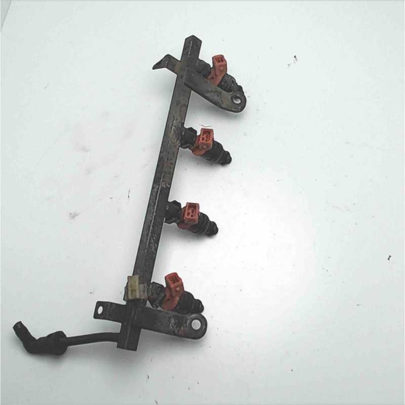 96518620 Tubo flauto iniezione 4xiniettori marroni benzina Daewoo Kalos Chevrolet Matiz 1.0 1.2