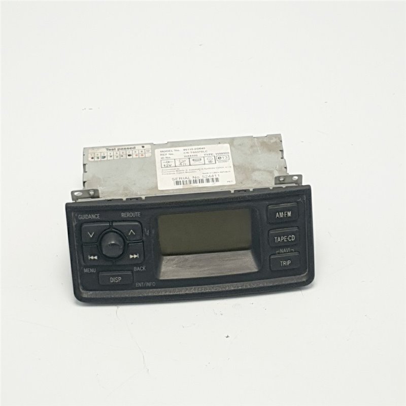 Display schermo monitor multifunzione radio 86110-0D040 Toyota Yaris 2003-05 