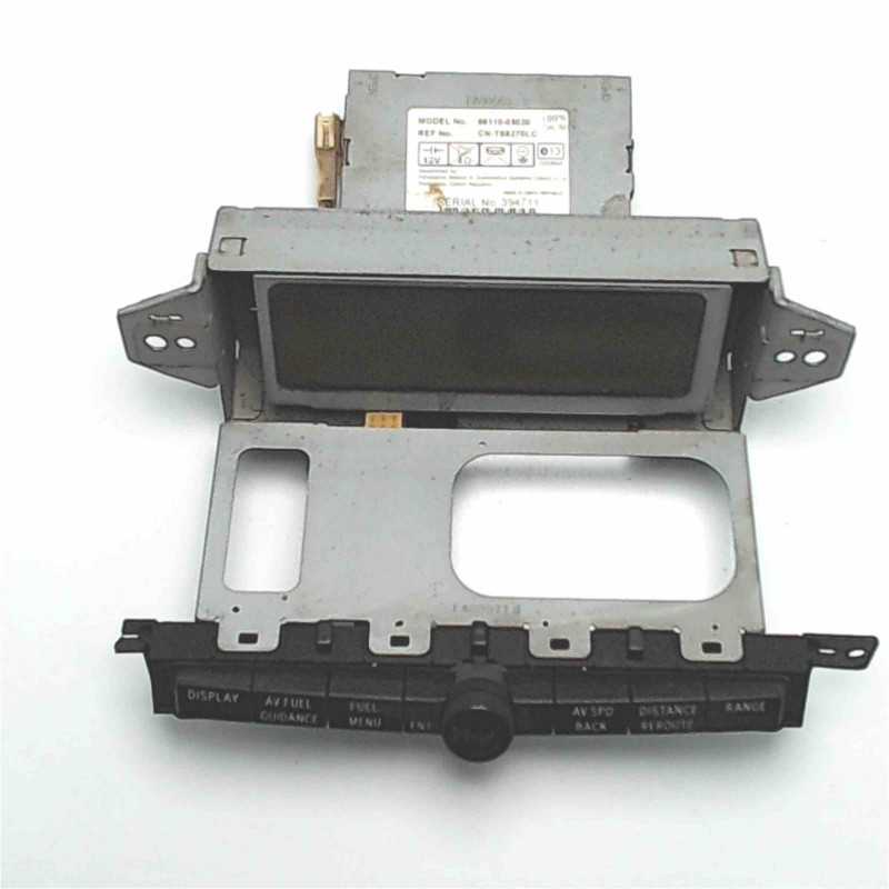 86110-05020 Display monitor schermo Autoradio stereo Toyota Avensis MK2 2008 un gancio danneggiato