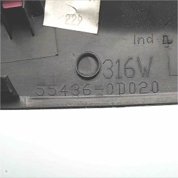 55436-0D020 Mascherina cover plancia cruscotto centrale lato sx Toyota Yaris
