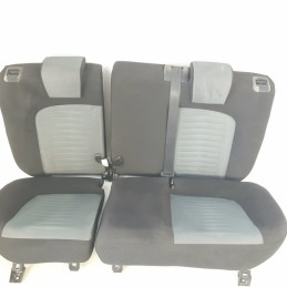 Tapezzeria selleria completa in tessuto sedili ant dx sx divano post più pannelli portiere Fiat Grande Punto 199 5P da smacchiar