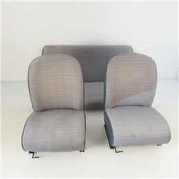 Tapezzeria selleria completa sedili in tessuto ant dx sx divano post Fiat 126 Bis 1987-91 EPOCA integra da smacchiare