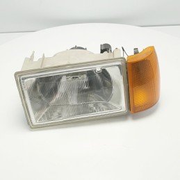 Faro fanale proiettore anteriore sinistra Renault R9 H4 gancio superiore freccia danneggiato 480555