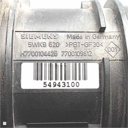 7700109812 H7700104426 Debimetro flussometro misuratore massa d'aria Renault Megane II 1.9 130cv F9QE8 2006 6PIN