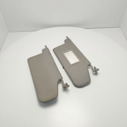 Coppia alette parasole pantine sinistra destra Citroen AX con lieve spaccature altezza braccio sostegno