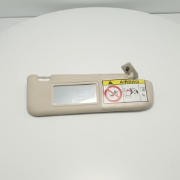 Aletta parasole pantina destra lato passeggero Fiat 500 312 2007-20
