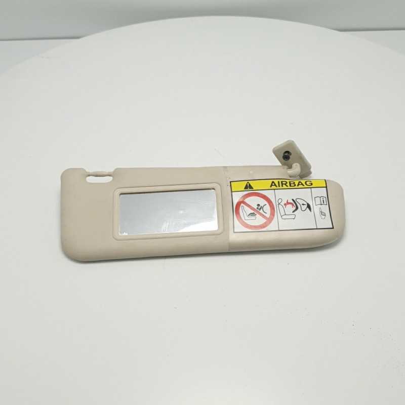 Aletta parasole pantina destra lato passeggero Fiat 500 312 2007-20 Aletta parasole pantina destra lato passeggero Fiat 500 312 2007-20