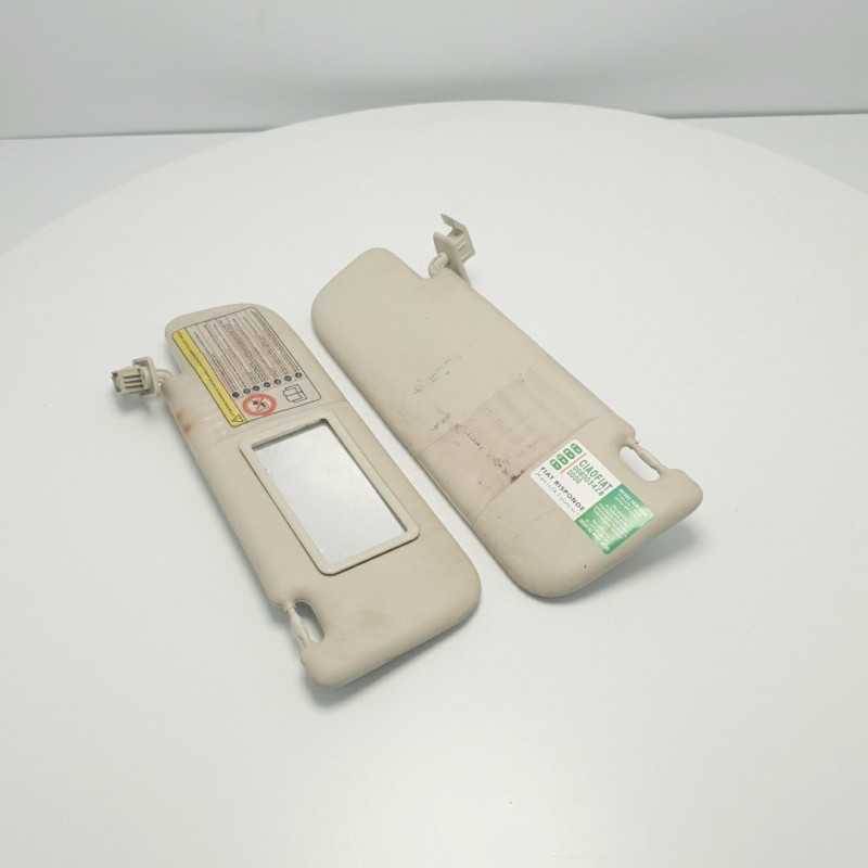 Coppia alette parasole pantine sinistra destra Fiat 500 312 Coppia alette parasole pantine sinistra destra Fiat 500 312