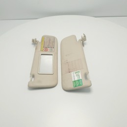 Coppia alette parasole pantine sinistra destra Fiat 500 312 