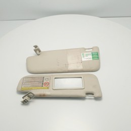 Coppia alette parasole pantine sinistra destra Fiat 500 312 