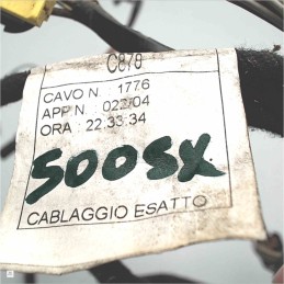 00518031100 Cablaggio impianto elettrico sportello anteriore sinistro Fiat 500 (312) 2006-15