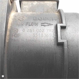0281002792 55183650 Debimetro flussometro misuratore massa d'aria Fiat Alfa Romeo Lancia 1.3mtj 2005-18