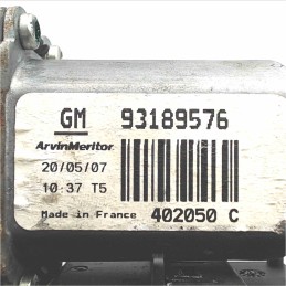 93189576 Motorino alzavetri alzacristalli elettrico anteriore sinistro Opel Meriva 2003-10 6PIN