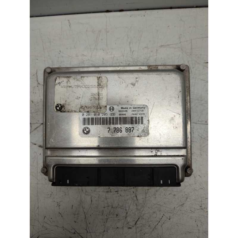 7786887 CENTRALINA MOTORE BMW E46 320 DIESEL 1998-05 BOSCH 0281010205