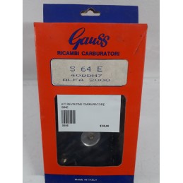KIT REVISIONE CARBURATORE MEAT & DORIA S64E 40DDH7 ALFA2000