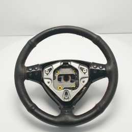 Volante sterzo con comandi multifunzioni A1694600503 Mercedes W169 classe A in pelle con cuciture rosse
