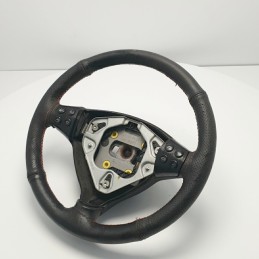 Volante sterzo con comandi multifunzioni A1694600503 Mercedes W169 classe A in pelle con cuciture rosse