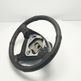 Volante sterzo con comandi multifunzioni A1694600503 Mercedes W169 classe A in pelle con cuciture rosse