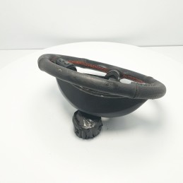 Volante sterzo con comandi multifunzioni A1694600503 Mercedes W169 classe A in pelle con cuciture rosse