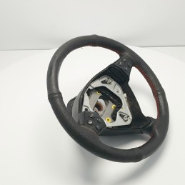 Volante sterzo con comandi multifunzioni A1694600503 Mercedes W169 classe A in pelle con cuciture rosse