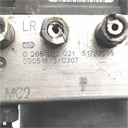 0265232021 51799595 0265800673 Pompa centralina ABS Fiat Panda 169 2003-12 Bosch