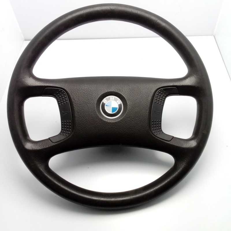 11590659 Volante sterzo 4 razze originale in pelle nero BMW E36 E31 E32 E34 E38 E39