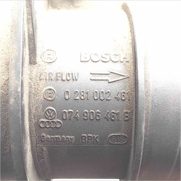 0281002461 074906461B Debimetro flussometro misuratore massa d'aria Volkswagen Touran 1.9tdi