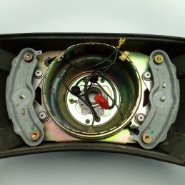 1244640228 Volante sterzo nero in pelle Mercedes R129 R107 W114 W115 W116 W123 W124 W126 W201 1986-95
