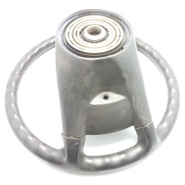 1244640228 Volante sterzo nero in pelle Mercedes R129 R107 W114 W115 W116 W123 W124 W126 W201 1986-95