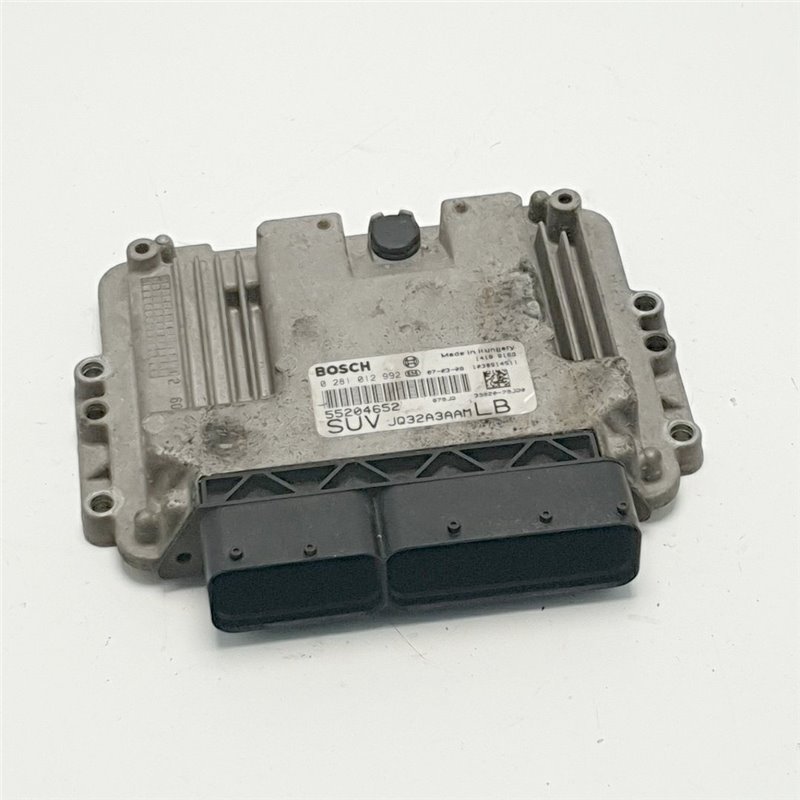 Centralina ecu modulo controllo motore 55204652 Fiat Sedici 16 1.9 Jtd Bosch 0281012992