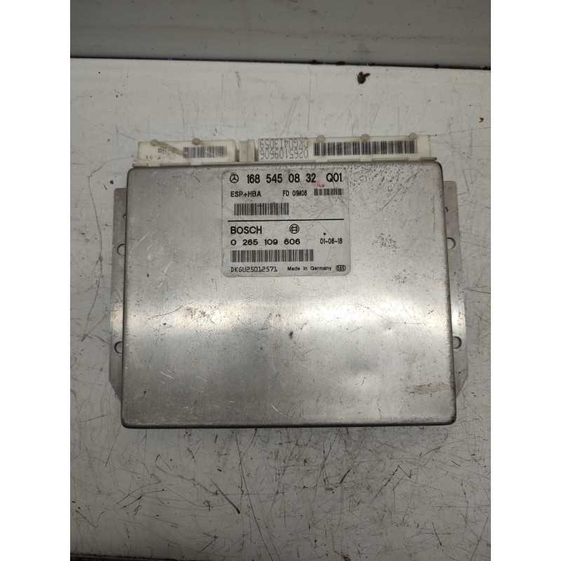 1685450832 CENTRALINA ABS ESP ASR FRENI MERCEDES W168 CLASSE A 170 CDI 1997-04 BOSCH 0265109606