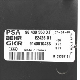 96430550XT Centralina comando comando clima a/c Peugeot 206 2 serie 2005