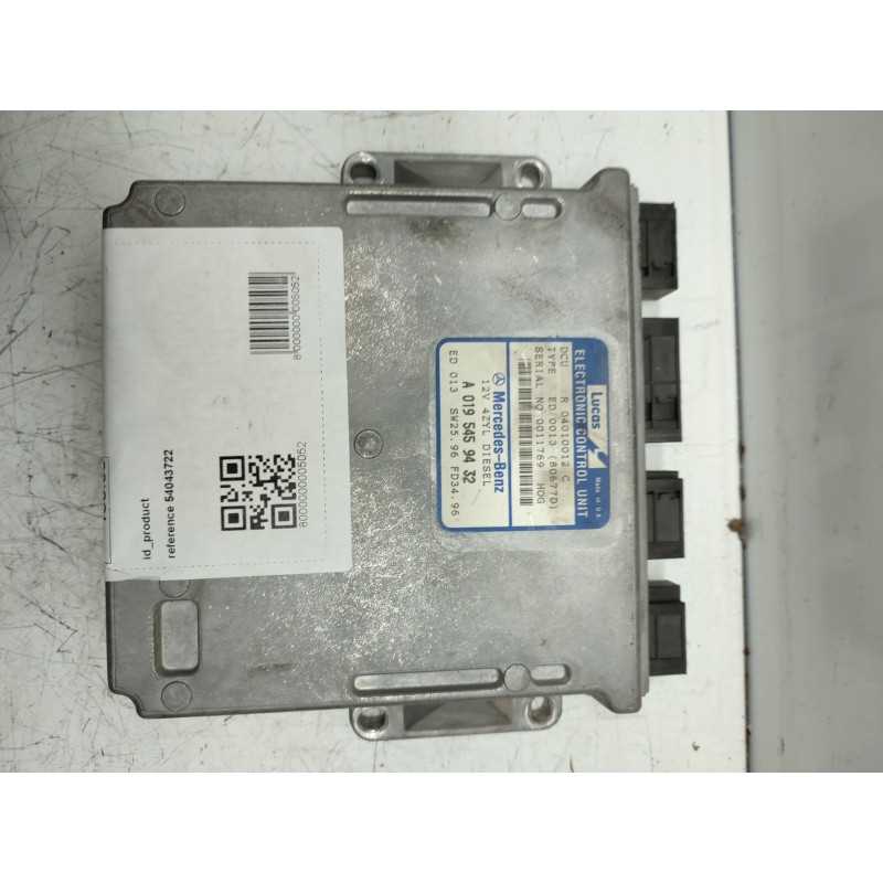 A0195459432 CENTRALINA MOTORE W202 CLASSE C 2.2 CDI 16V LUCAS R04010012 0195459432