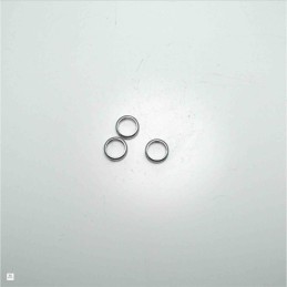 Anelli cromati modanatura rivestimento cornici pulsantiera centrale Fiat 500 ABARTH 595 2012-16
