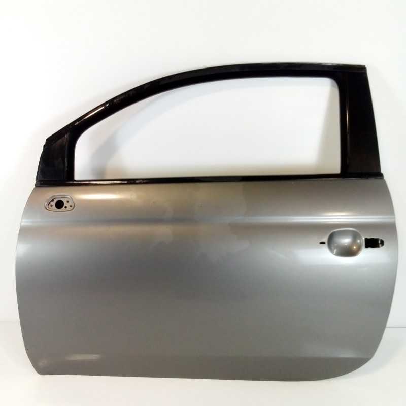 Sportello portiera anteriore sinistra grigio opaco Fiat 500 ABARTH 595 2012-16