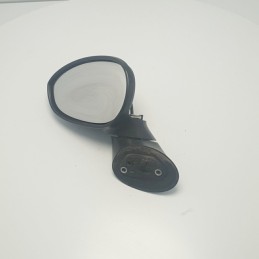 01704851800 specchietto retrovisore sinistra Fiat 500 312 2007-18 nero manca cover esterna