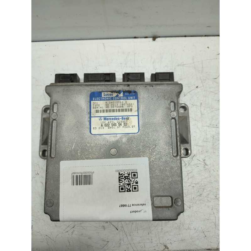 A0225455432 CENTRALINA MOTORE W210 CLASSE E 220 DIESEL 1998 LUCAS R04010023A
