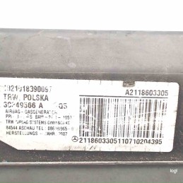 A2118603305 Airbag cruscotto lato passeggero Mercedes classe E W211 2002-09