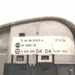 A2035450404 Gruppo comandi interruttore pulsante fari Mercedes classe C W203 2000-04